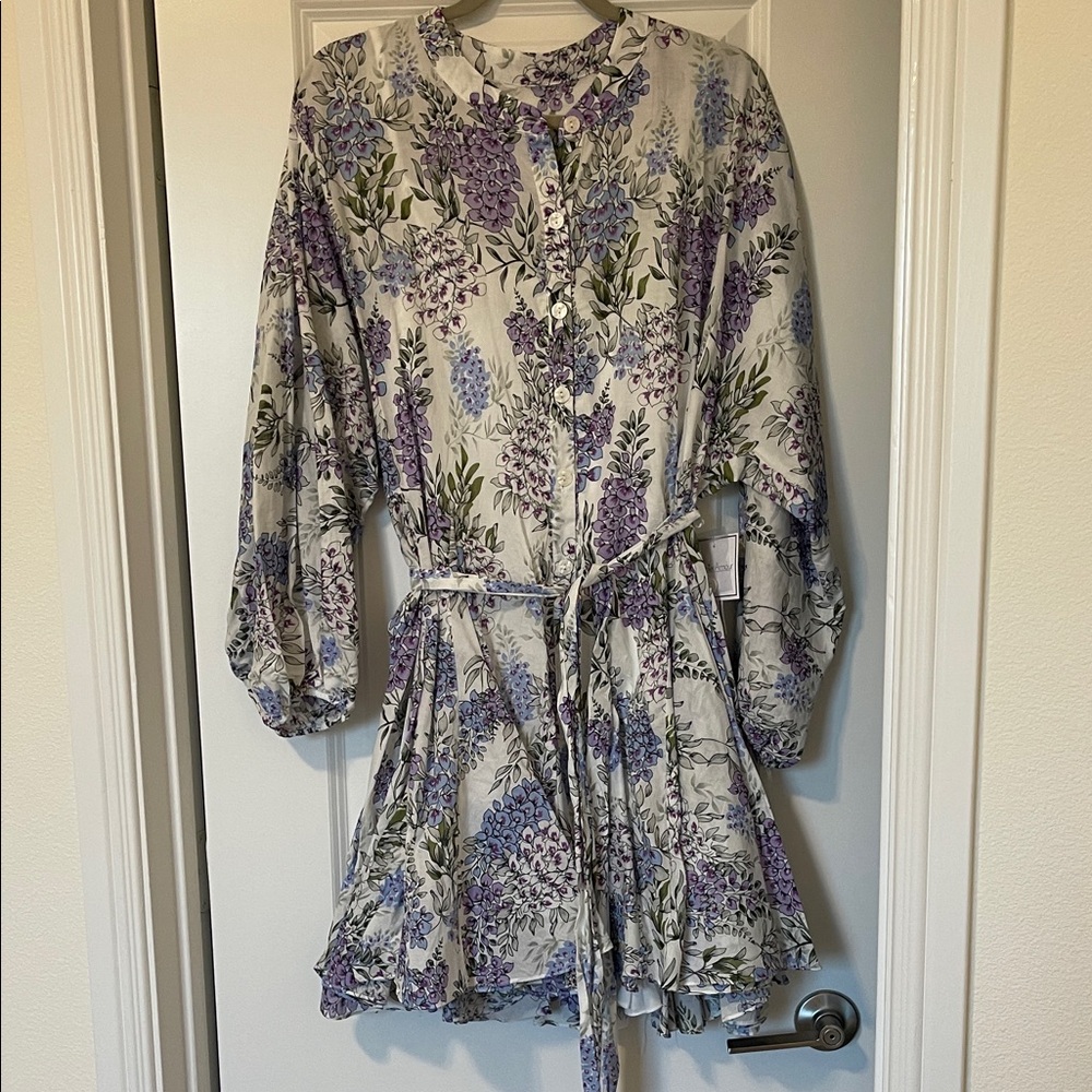 NWT! Premier Amour Floral Mini Dress, Size 14 - Picture 2 of 9
